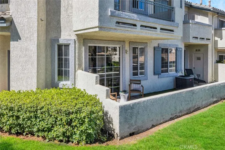 Home is a few steps away from a community pool