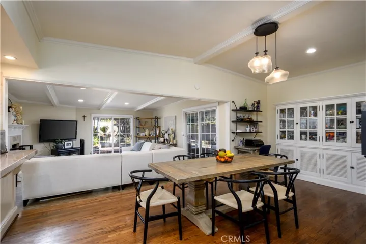Dining Room facing Living Room
