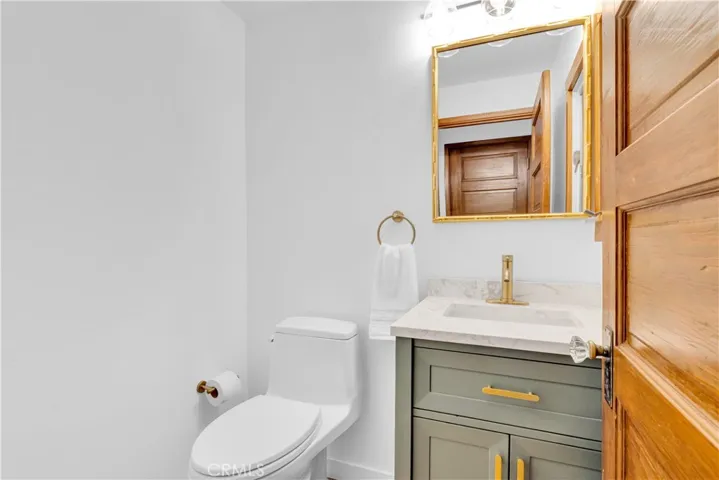 Downstairs powder room completely redone