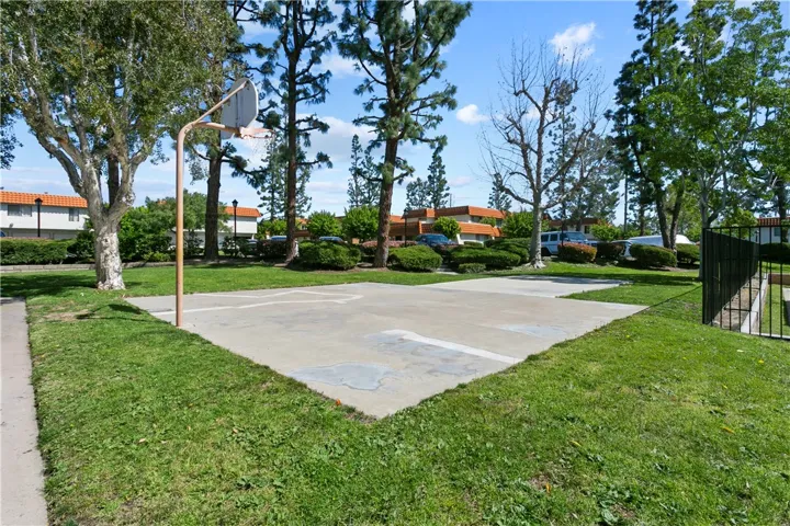Community basketball court