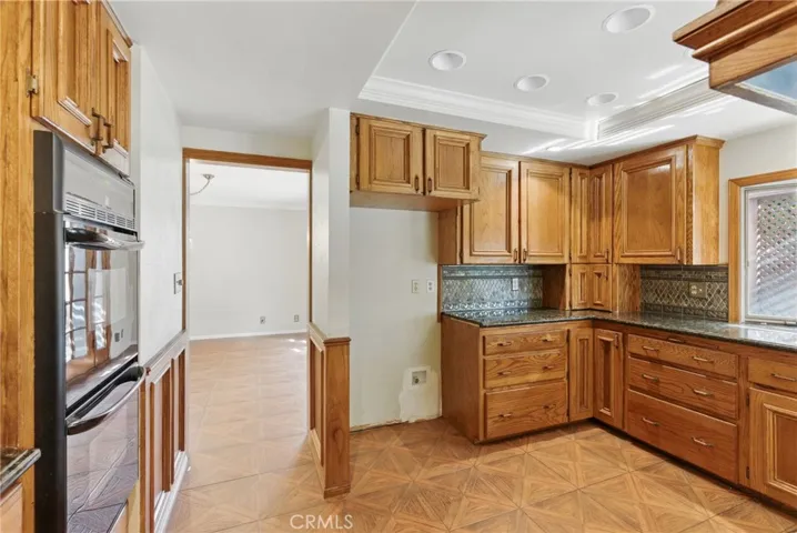 Tile Flooring Throughout Kitchen and dining space