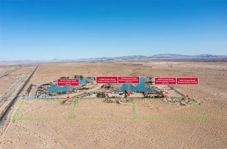 All 5 Homes & 3 Parcels As They Are Now