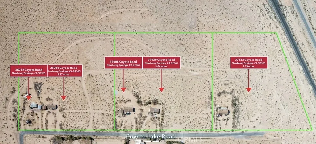 All 5 Homes & 3 Parcels As They Are Now