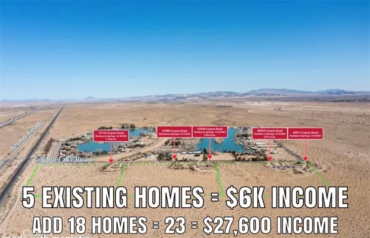 All 5 Homes & 3 Parcels As They Are Now