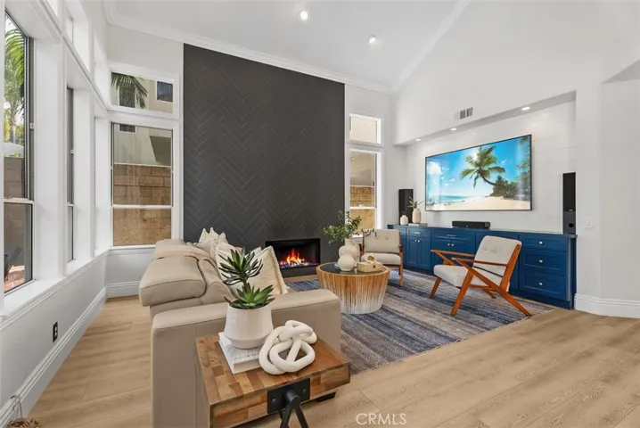 Family Room with Fireplace
