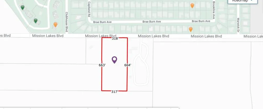 Aerial street name
