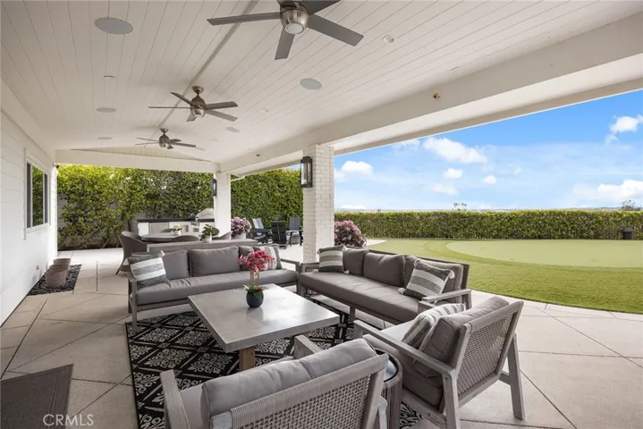 Covered patio