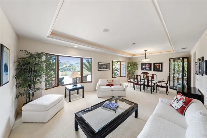 Living Room and Formal Dining Room