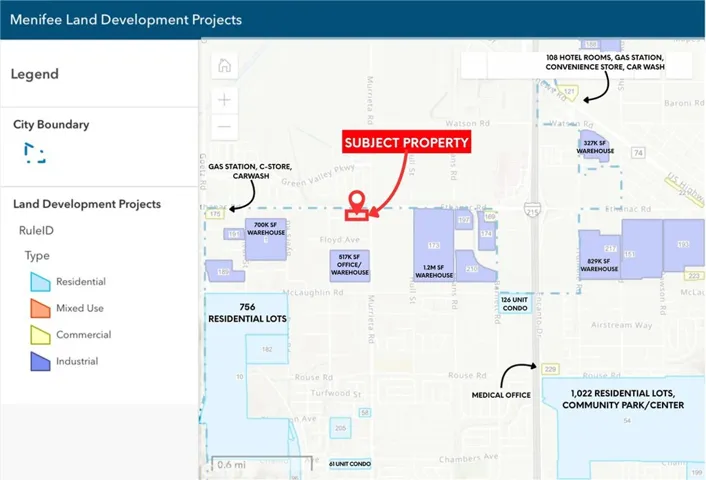 Development Projects in Menifee