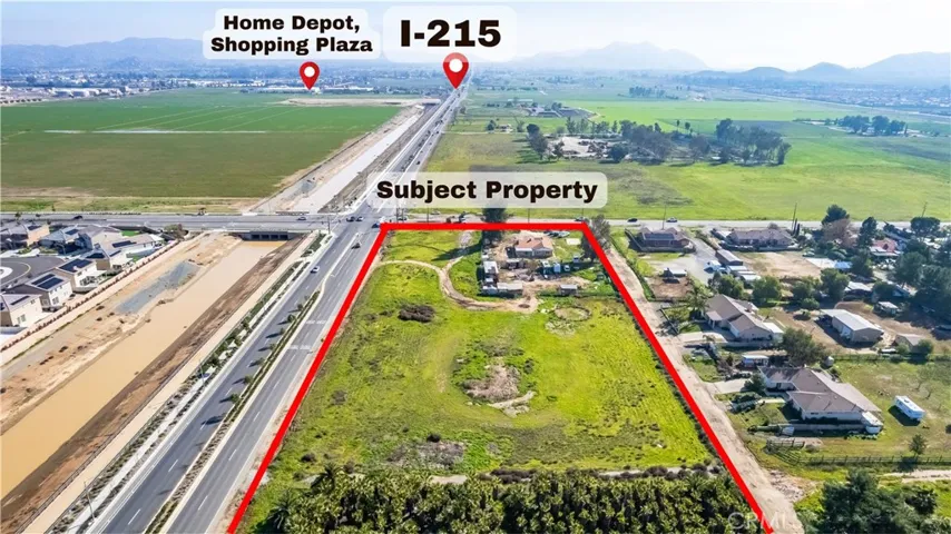 1 - 4 Acres Ground Lease Available in Menifee