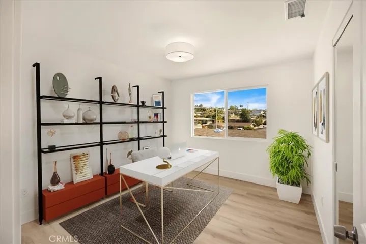 Home is virtually staged including fire in the fireplace, appliance, furniture, and more.  and photographs have been edited buyer to do own due diligence