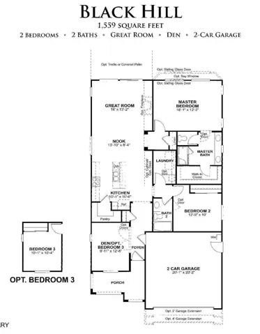 Black Hill - 1559 sq. ft.-1