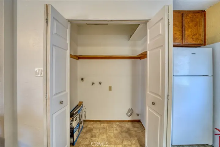 Laundry closet