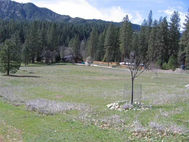 Front half of property with mountain views