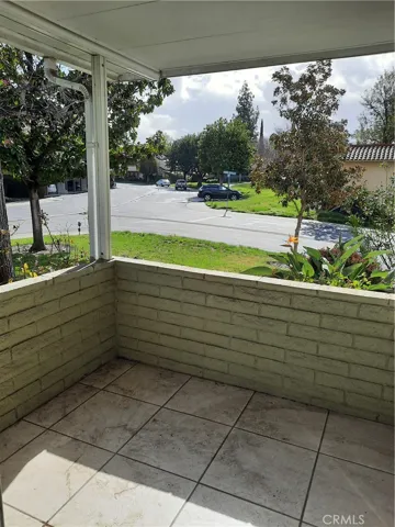 Open patio