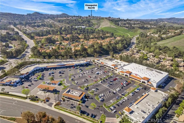The Ralphs shopping center is located just down the hill