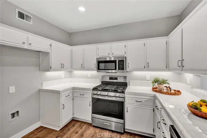 New stainless steel appliances
