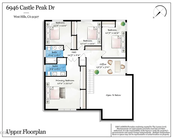 6946 Castle Peak Drive, West Hills, California 91307
