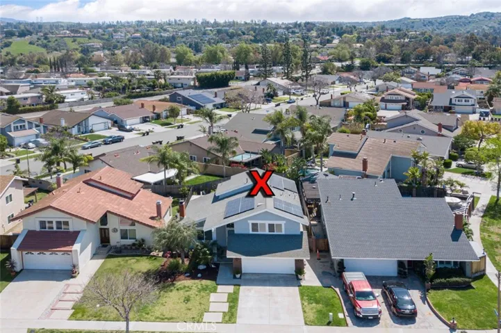 The solar panels on this home are owned by the homeowner