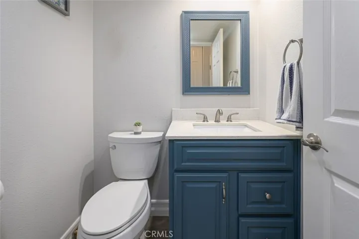 Downstairs powder room