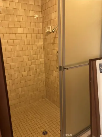 Dual Head Shower Outside of Spa in Club House