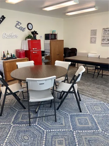 Club House w/Tables and Refrigerator