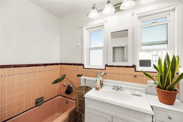 Hallway bathroom