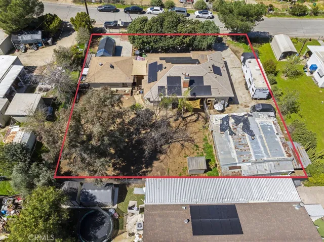 Aerial View from the b ackyard