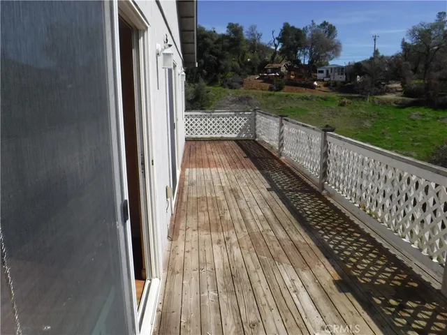 Approx 9' x 40' Wood deck