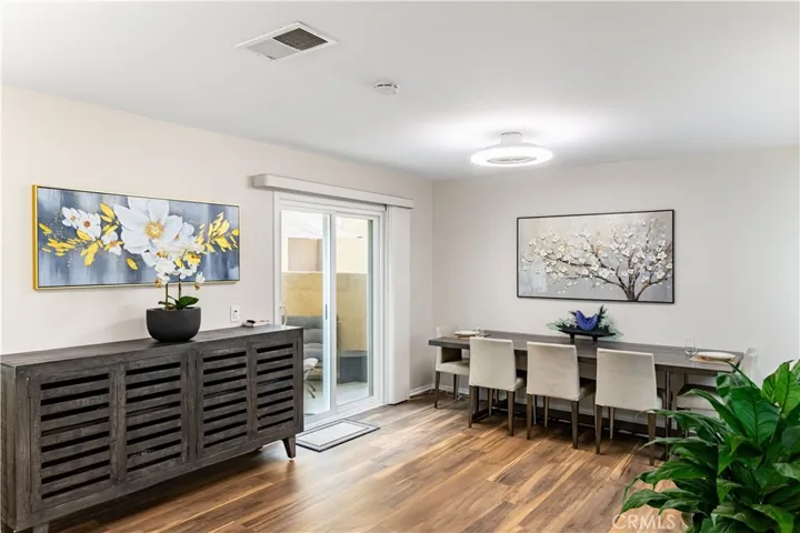 Newer floors and designer paint