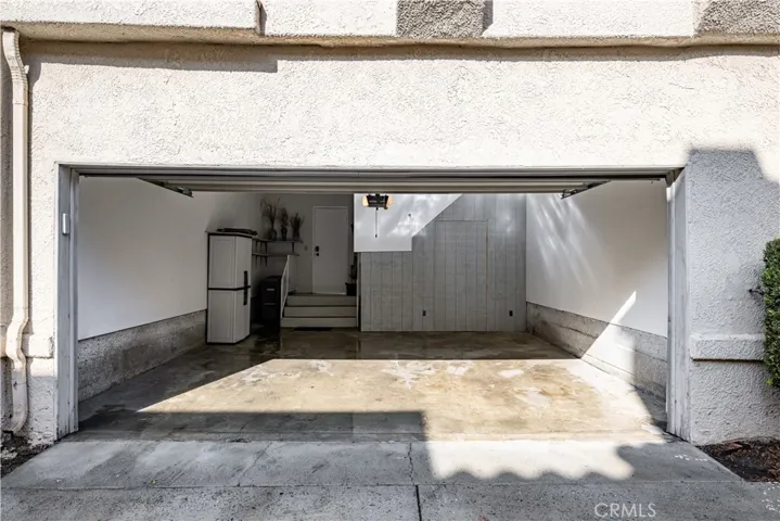 Spacious two car garage