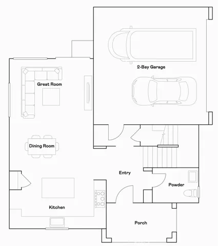Floorplan - level 1