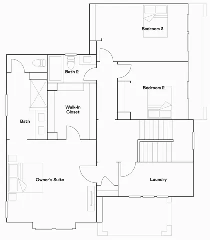 Floorplan - level 2