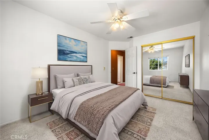 virtually staged guest bedroom 2