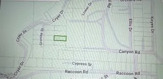 plot map with streets APN 545-107-021