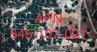 Aerial Photo of property APN 545-107-021