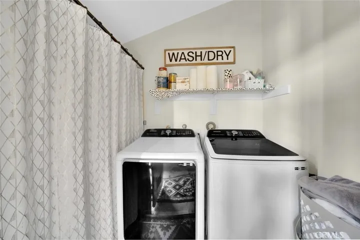 Laundry Closet and Storage