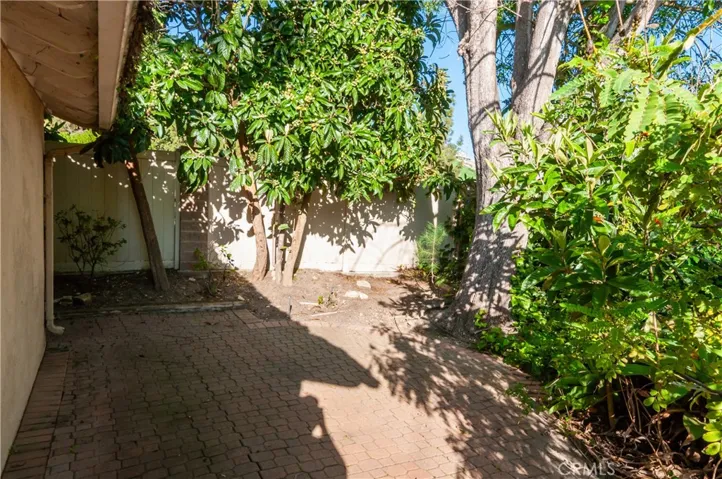 Behind Garage