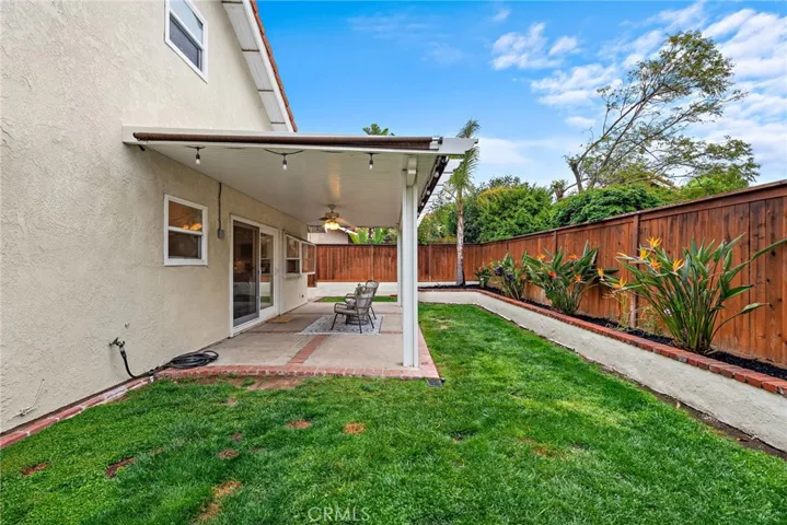 Generous size yard.