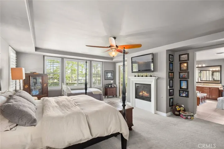 Yes... that is another fireplace you see in the primary suite