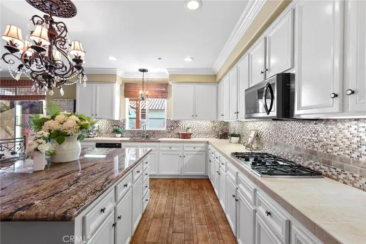 Beautiful granite countertop