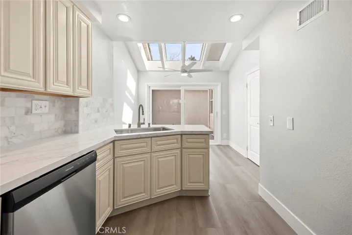 REMODELED KITCHEN.