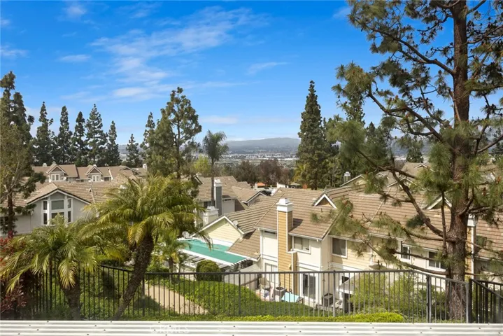 VIEW OF CANYON FROM BACKYARD.