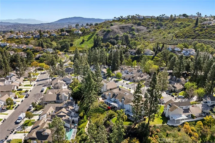 OVERHEAD DRONE FOOTAGE OF BACK OF HOME.