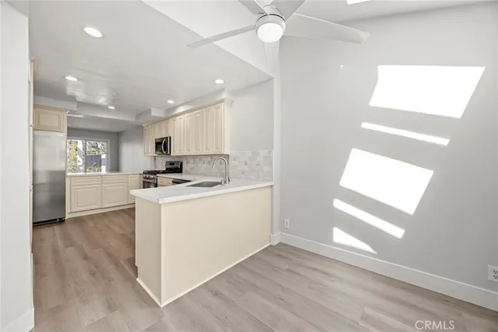 REMODELED KITCHEN.