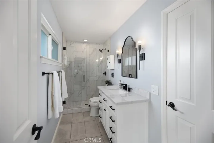 Remodeled Primary Bathroom.
