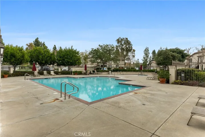 Relax in the sparkling community pool, perfect for warm days.
