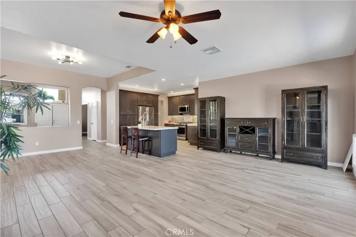 Back corner of Living Room facing Front of house