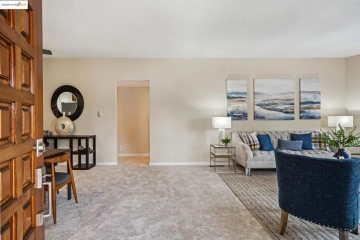 Warm and inviting living room with stylish decor.