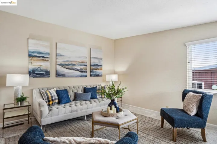 Warm and inviting living room with stylish decor.